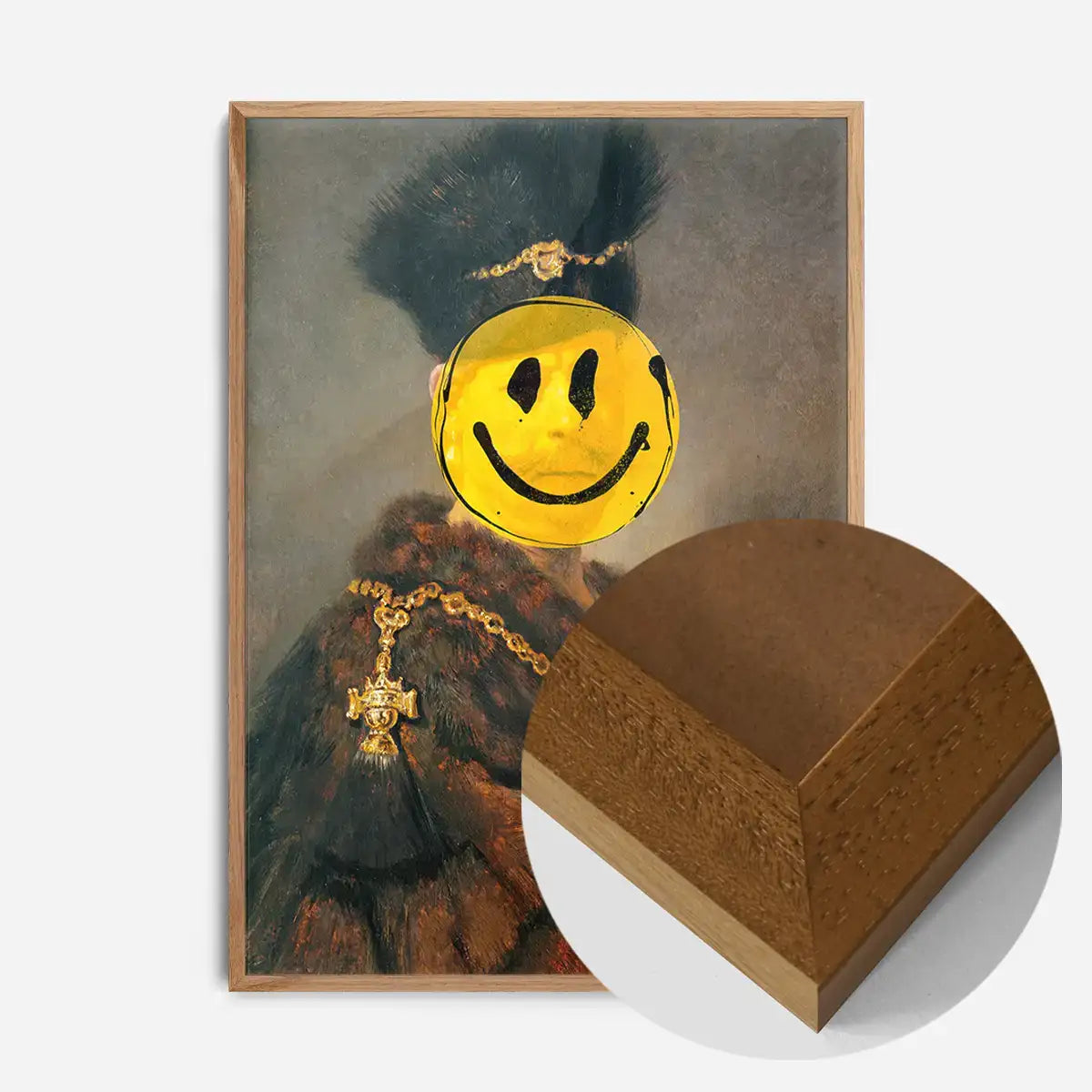 Nobleman Smiley Painting Print