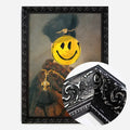 Black Ornate Frame