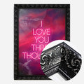 Black Ornate Frame