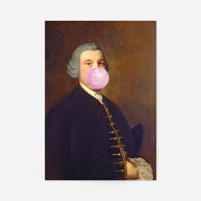 Bubblegum Gent Print