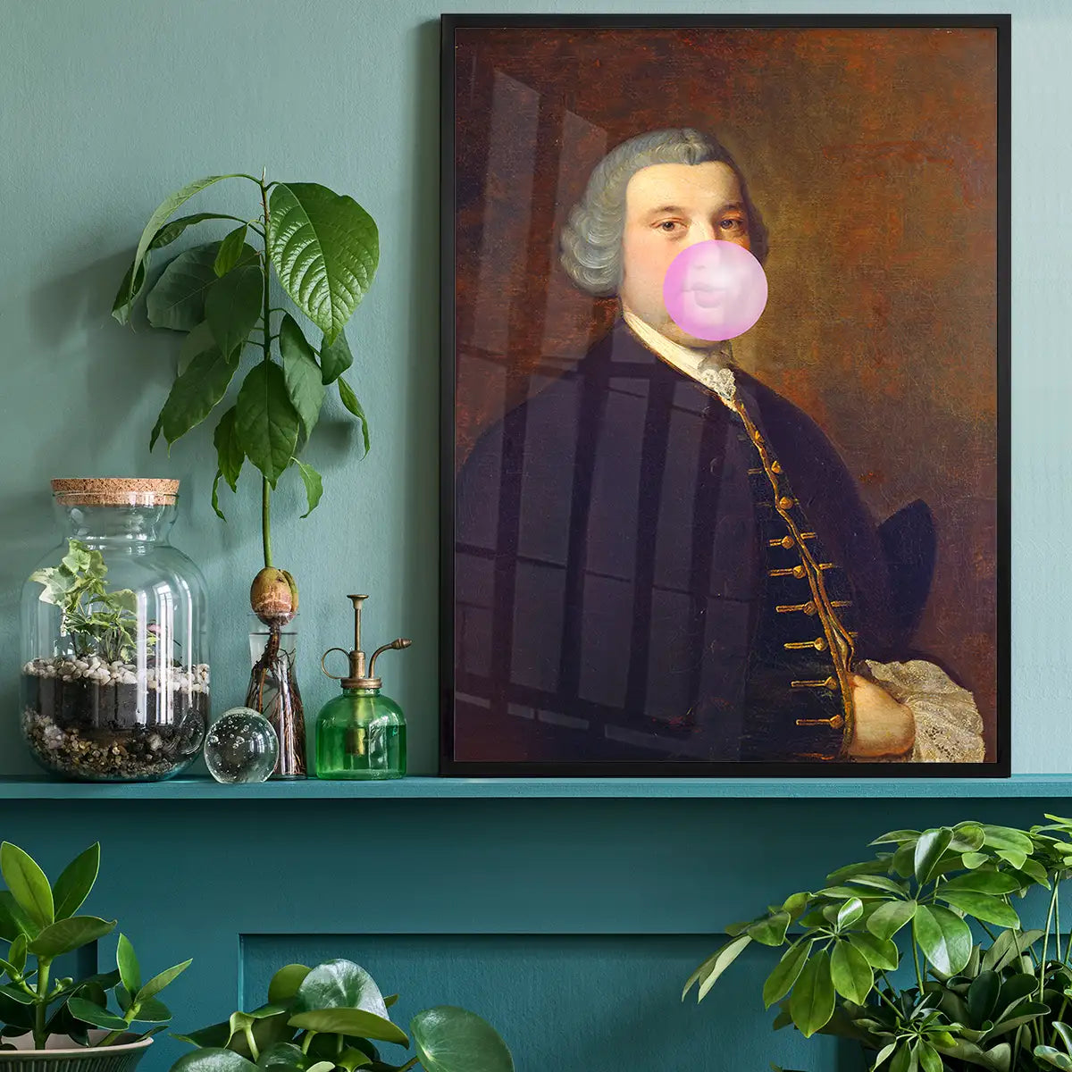 Bubblegum Gent Print