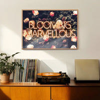 Blooming Mavellous Neon Print