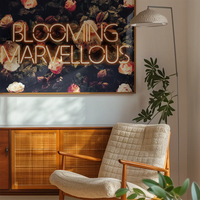 Blooming Mavellous Neon Print