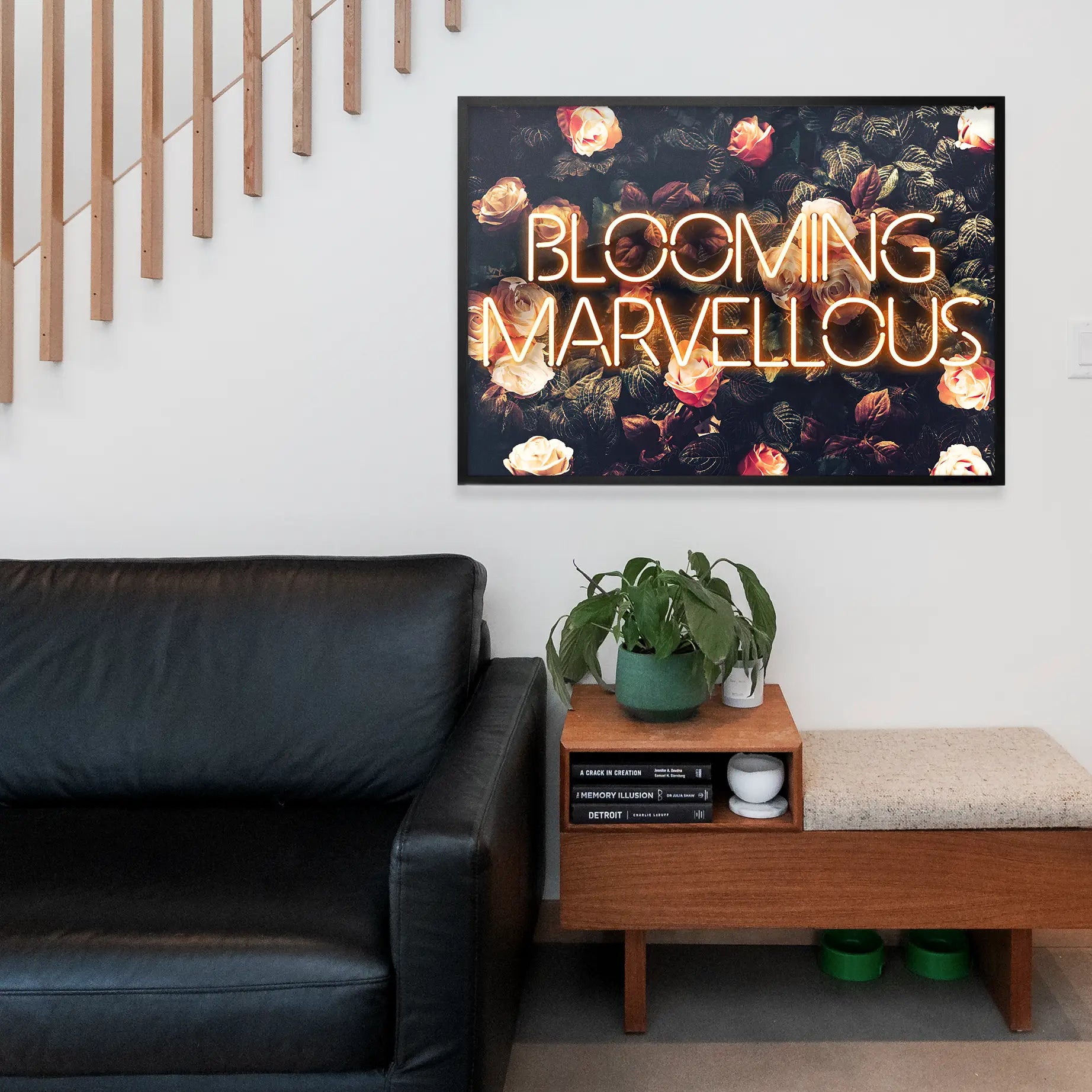 Blooming Mavellous Neon Print