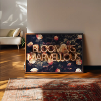 Blooming Mavellous Neon Print
