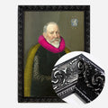 Black Ornate Frame
