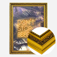 Dont Stop Believing Lyrics Neon Tropical Print