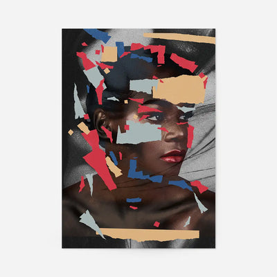 Paper Portrait Print