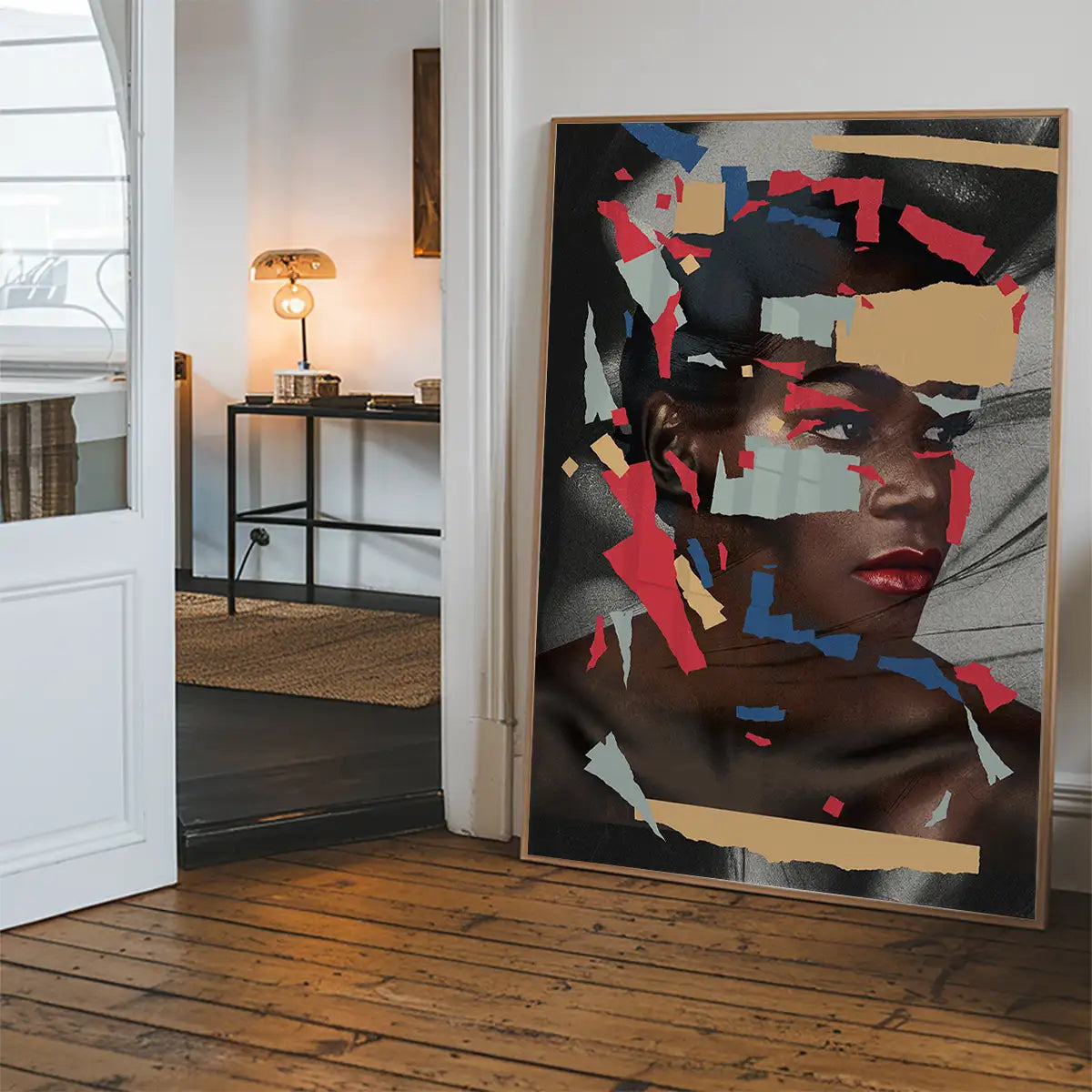 Paper Portrait Print