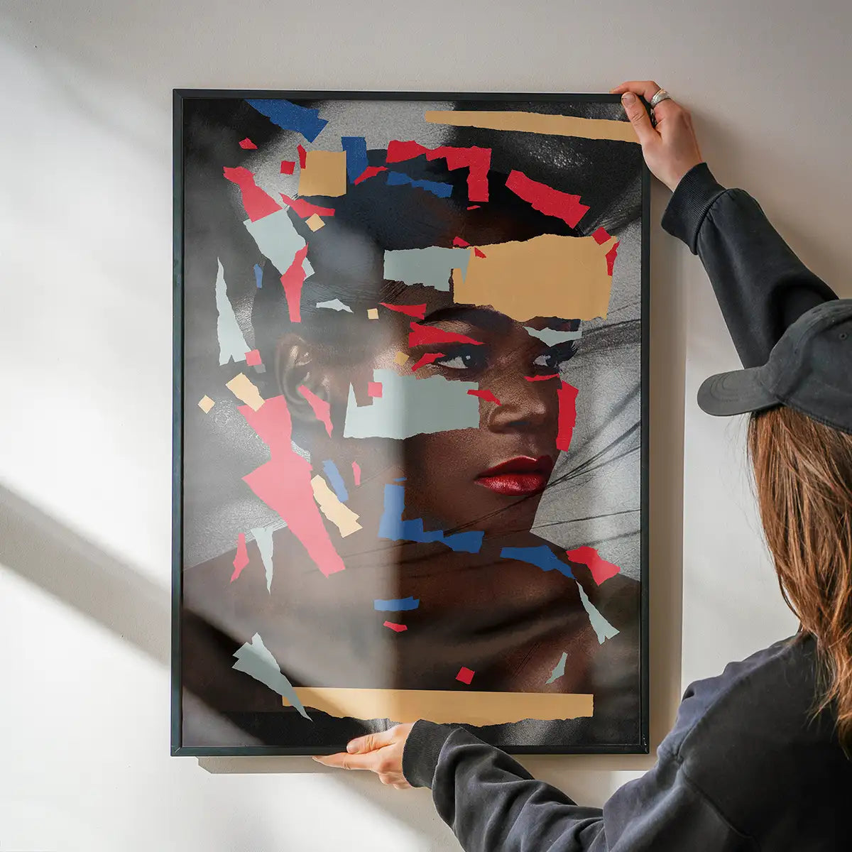 Paper Portrait Print