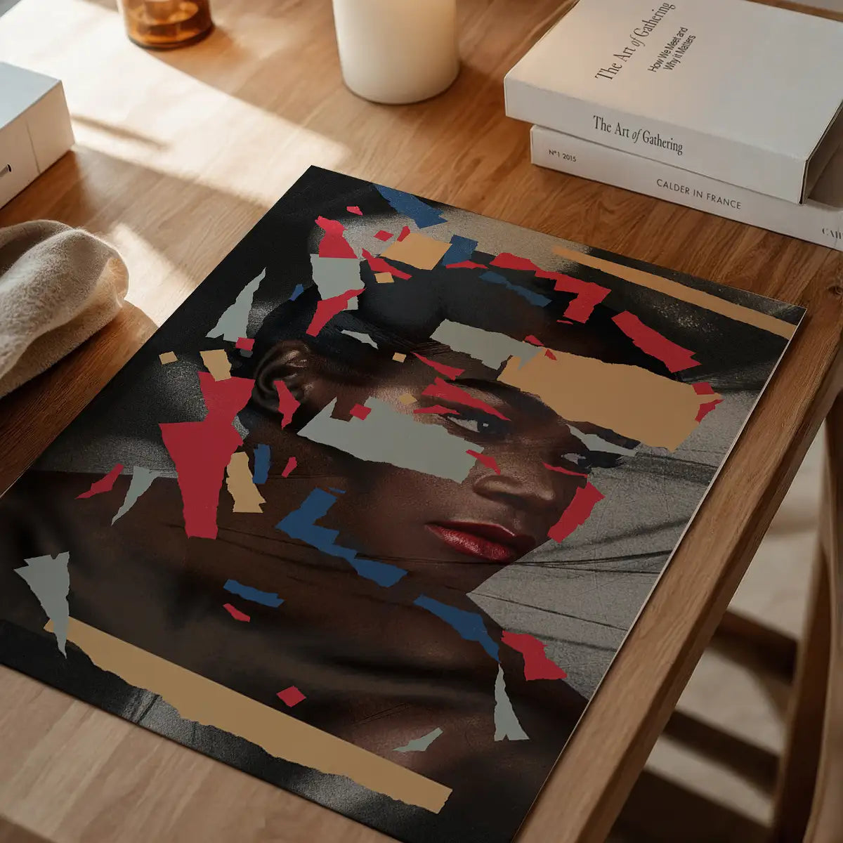 Paper Portrait Print