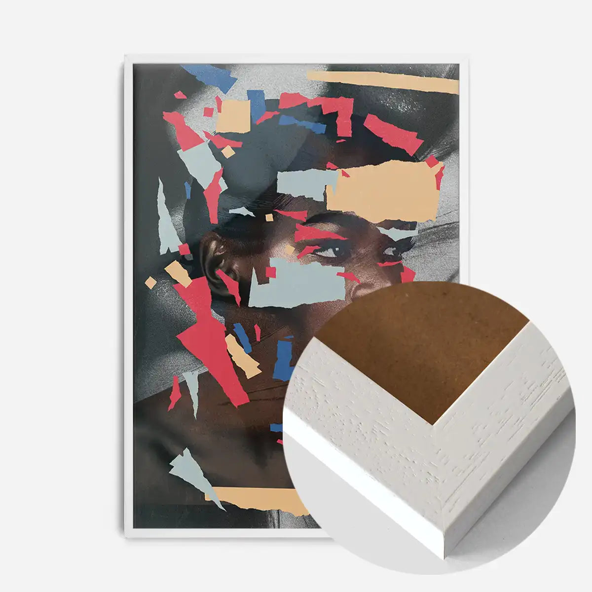 Paper Portrait Print