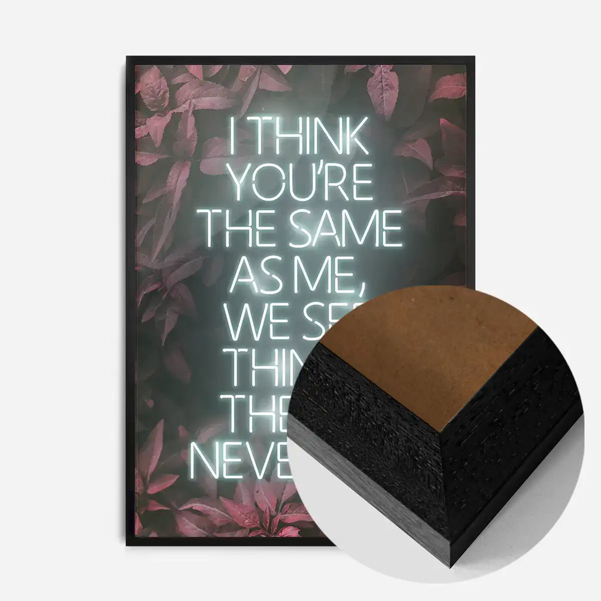Live Forever Lyrics Print