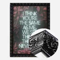 Live Forever Lyrics Print