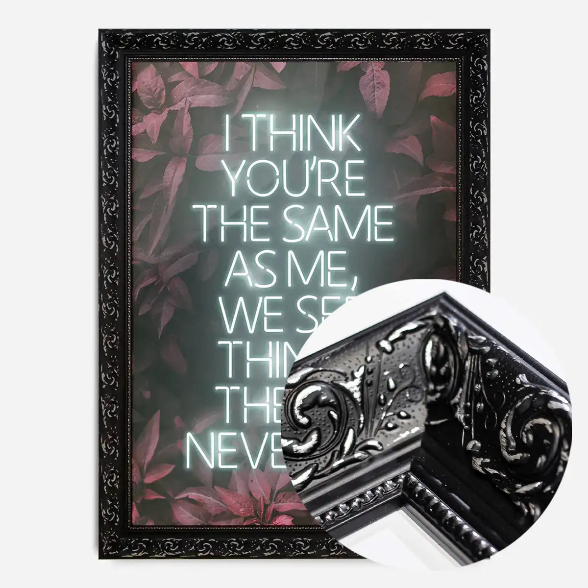 Live Forever Lyrics Print