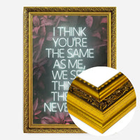 Live Forever Lyrics Print