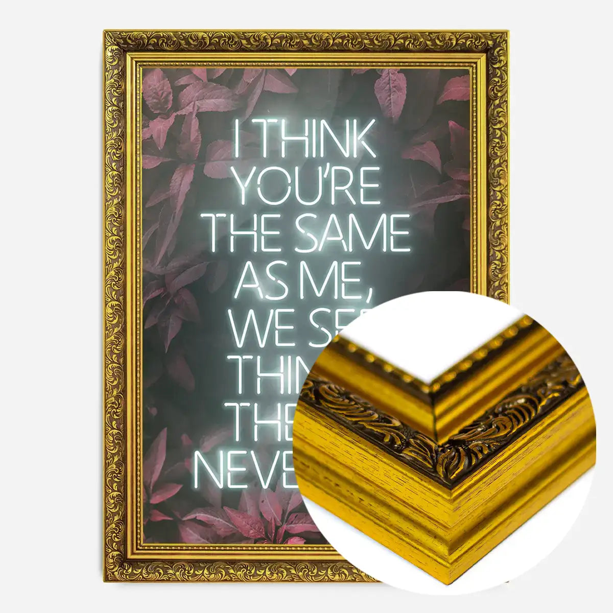 Live Forever Lyrics Print