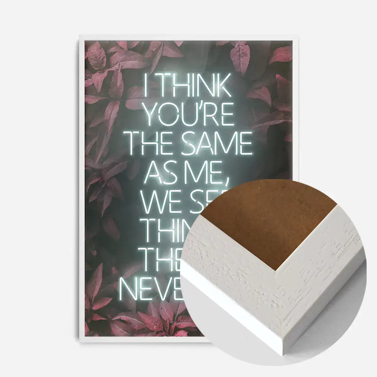 Live Forever Lyrics Print