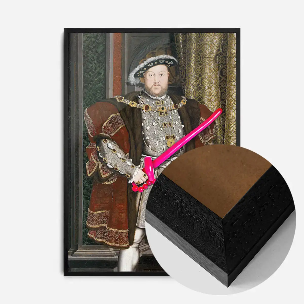 Henry VIII Balloon King Print