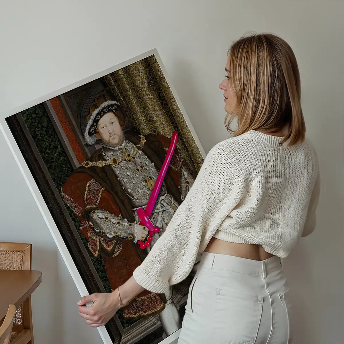 Henry VIII Balloon King Print