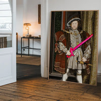 Henry VIII Balloon King Print