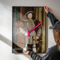 Henry VIII Balloon King Print