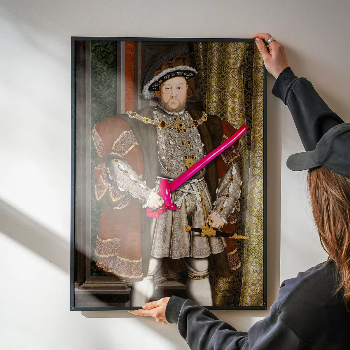 Henry VIII Balloon King Print