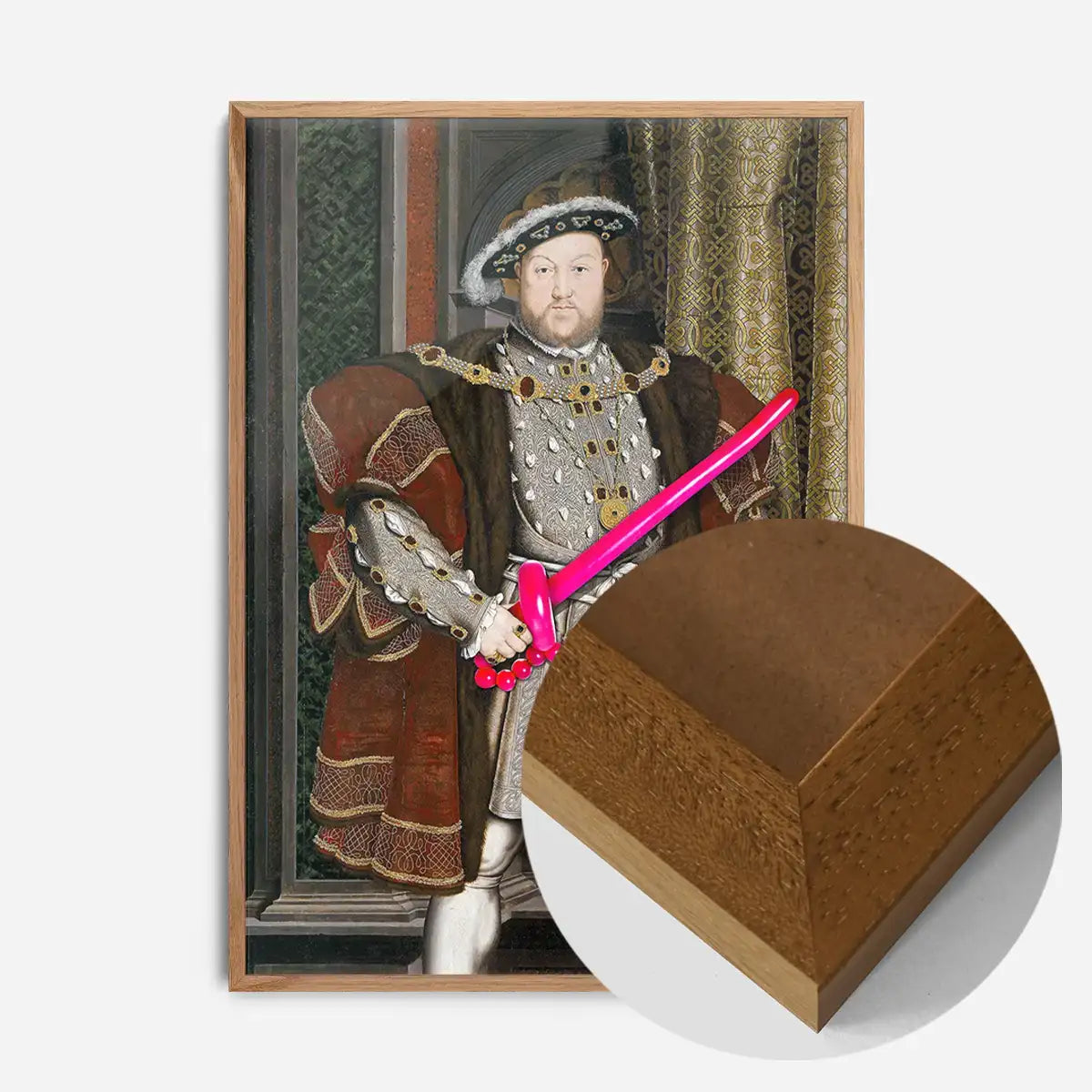 Henry VIII Balloon King Print
