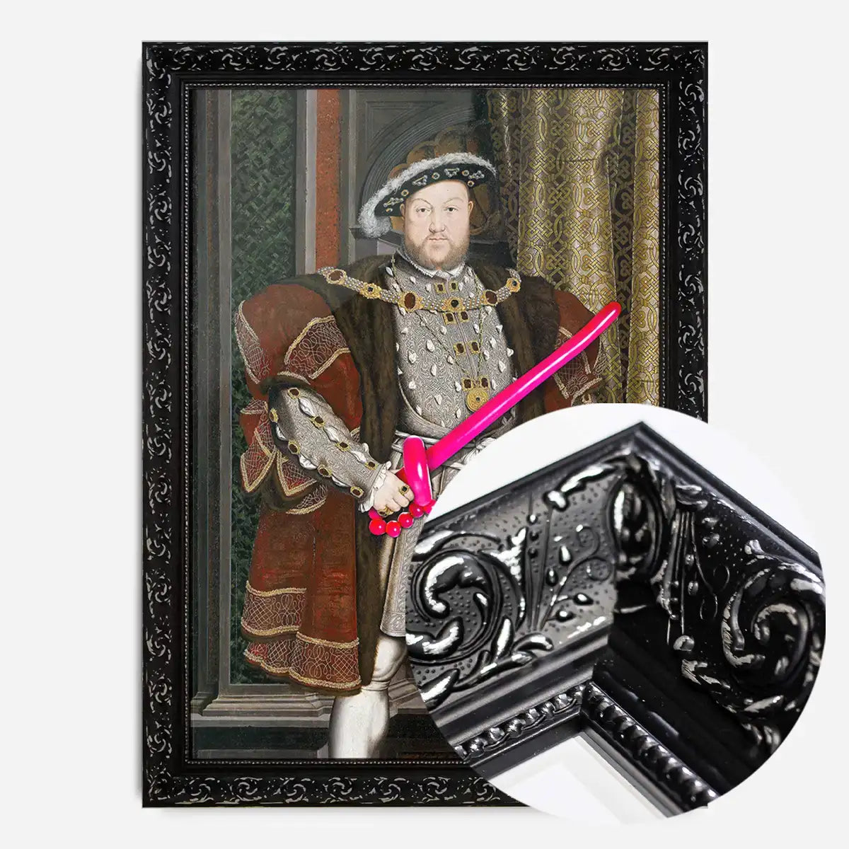 Henry VIII Balloon King Print