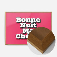 Bonne Nuit Ma Cherie Typography Quote Print