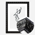 Black Ornate Frame