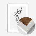 White Wood Frame
