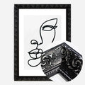 Black Ornate Frame