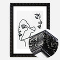 Black Ornate Frame