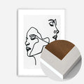 White Wood Frame