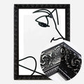 Black Ornate Frame