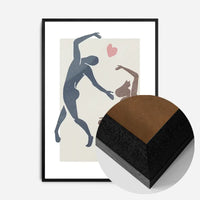 Dancers Watercolour Style Print