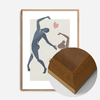 Dancers Watercolour Style Print