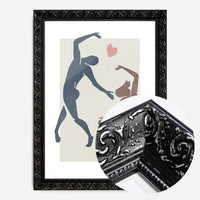 Dancers Watercolour Style Print
