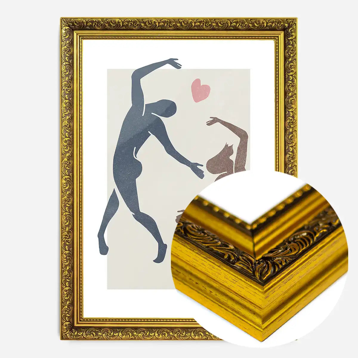 Dancers Watercolour Style Print