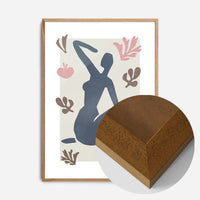 Sitting Woman Watercolour Style Print