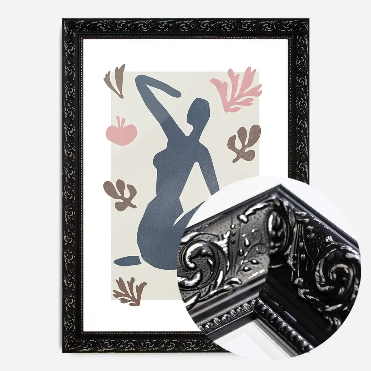 Sitting Woman Watercolour Style Print