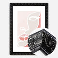 Black Ornate Frame