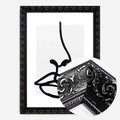 Black Ornate Frame