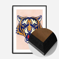 Tiger Animal Portrait Print