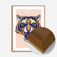 Tiger Animal Portrait Print