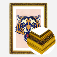 Tiger Animal Portrait Print