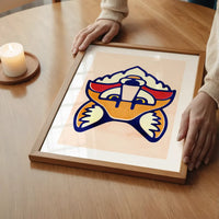 Fox Animal Portrait Print