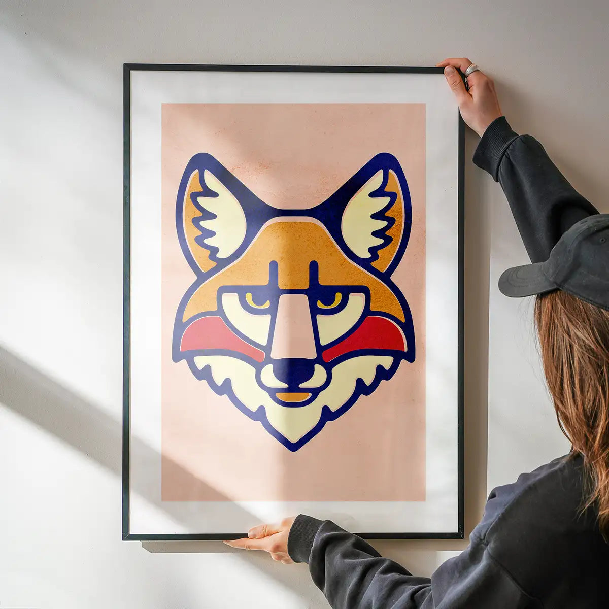 Fox Animal Portrait Print