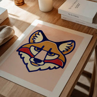 Fox Animal Portrait Print